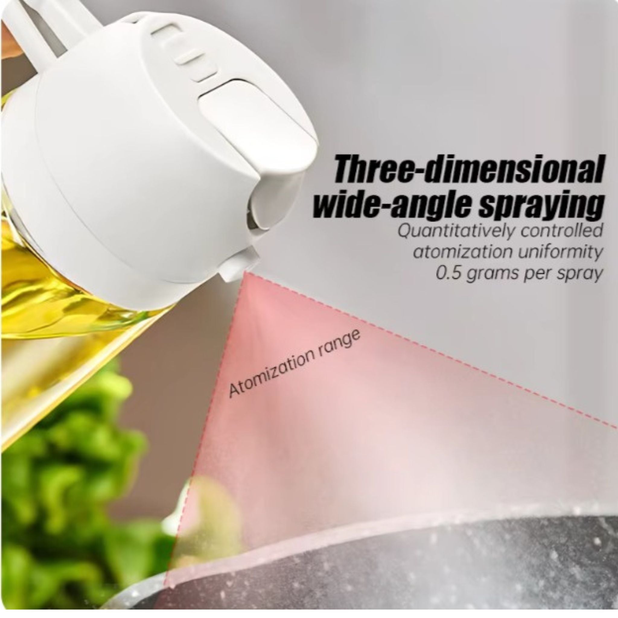 500ml 2 in 1 Spray Oil Sprayer Oil Dispenser