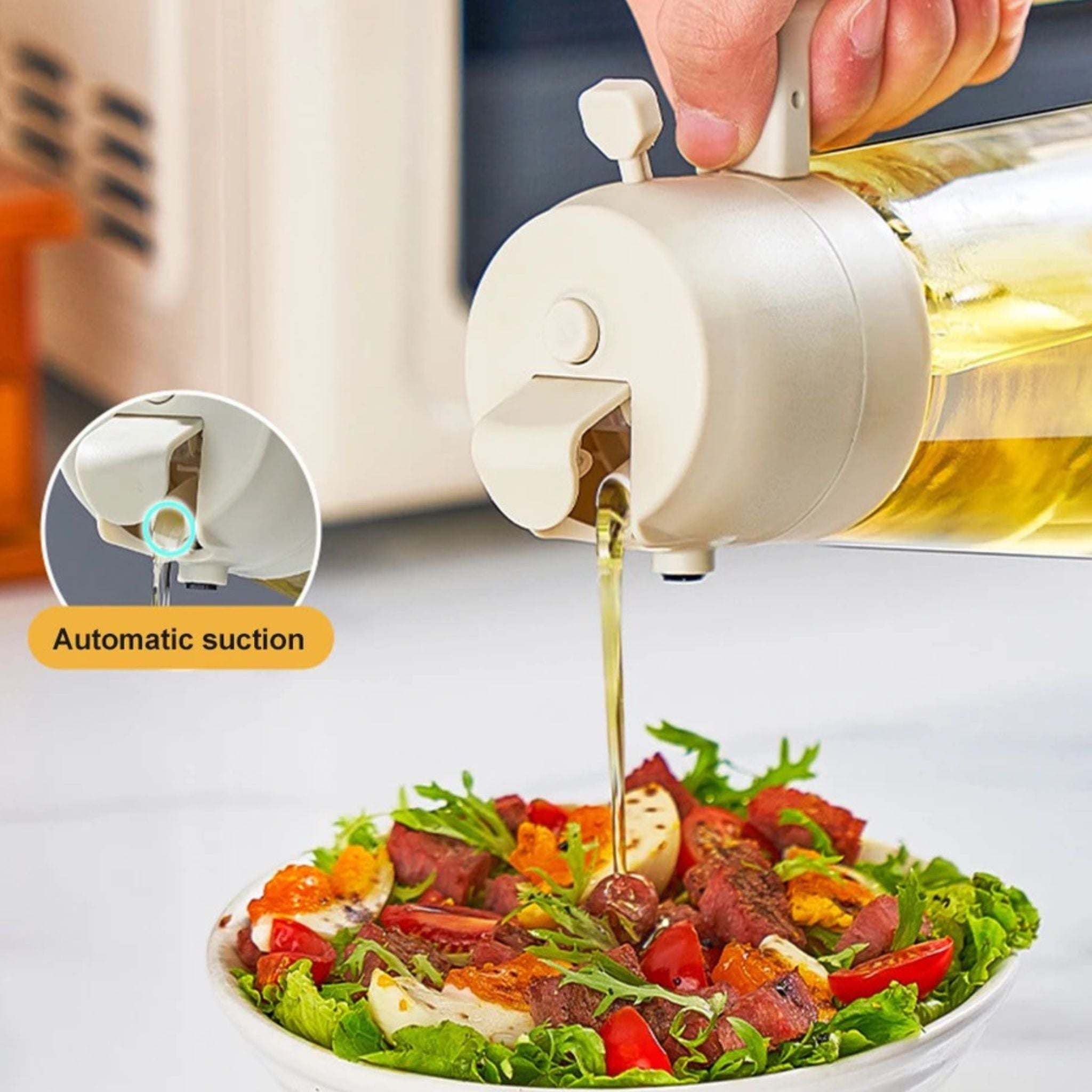 500ml 2 in 1 Spray Oil Sprayer Oil Dispenser